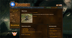 Desktop Screenshot of planeshift.it